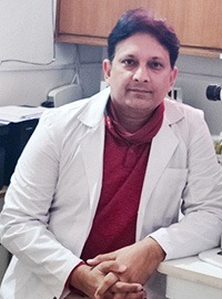 DR Rajiv Jain at Pannu Eye Hospita