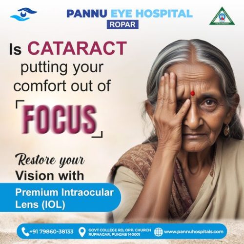 Pannu Eye Hospital is the Best Hospital for Cataract Treatment